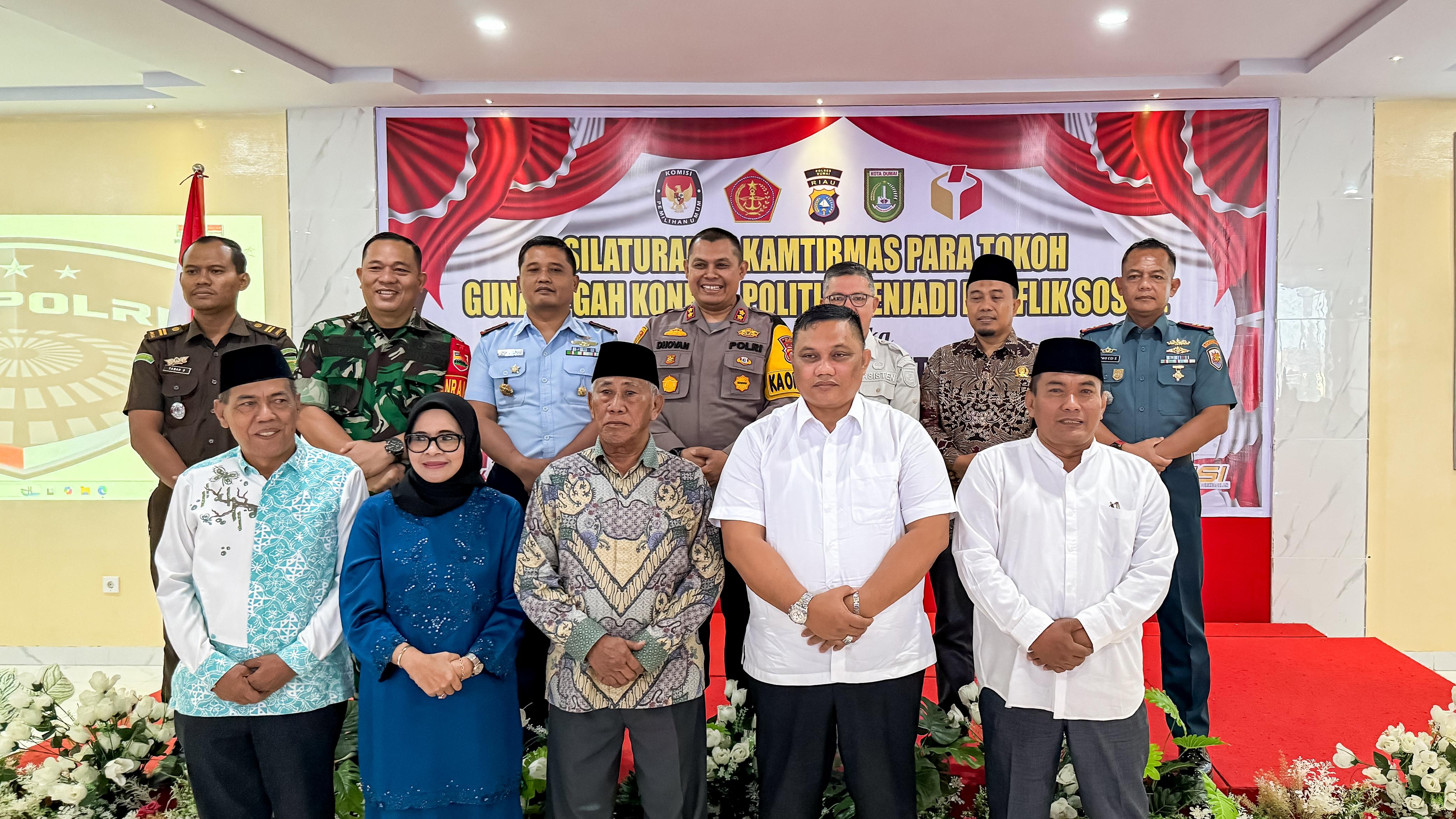 Memenuhi undangan Bpk Kapolres Dumai,, Silahturahmi dalam menuju Dumai aman damai kondusif Sekaligus Demo Memasak