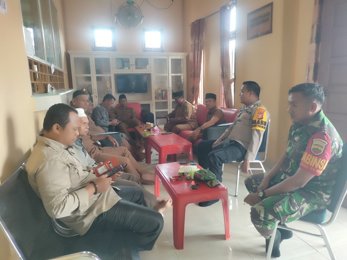 Polsek Rupat melalui Tiga Pilar terus tingkatkan kegiatan Coolling system Pemilu Damai 2024