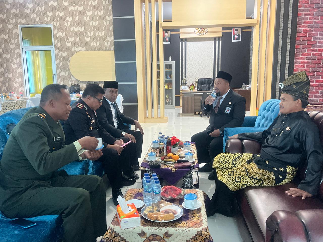 Polsek Rupat Berkolaborasi Mensukseskan Program Cooling System Pemilu Kada 2024 Damai