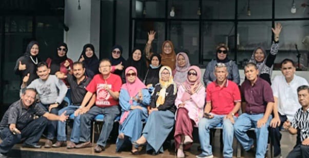 Merajut Silaturahmi Alumni SMPN 3 Pekanbaru melaksanakan Halal Bi Halal