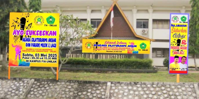 Silaturahmi Akbar dan Parade Musik & Lagu di Kampus FIA Unilak