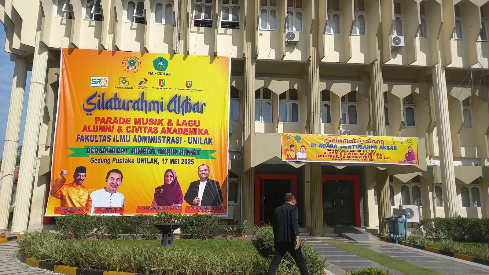 Semarak Silaturahmi Akbar dan parade Musik & Lagu di Kampus Unilak