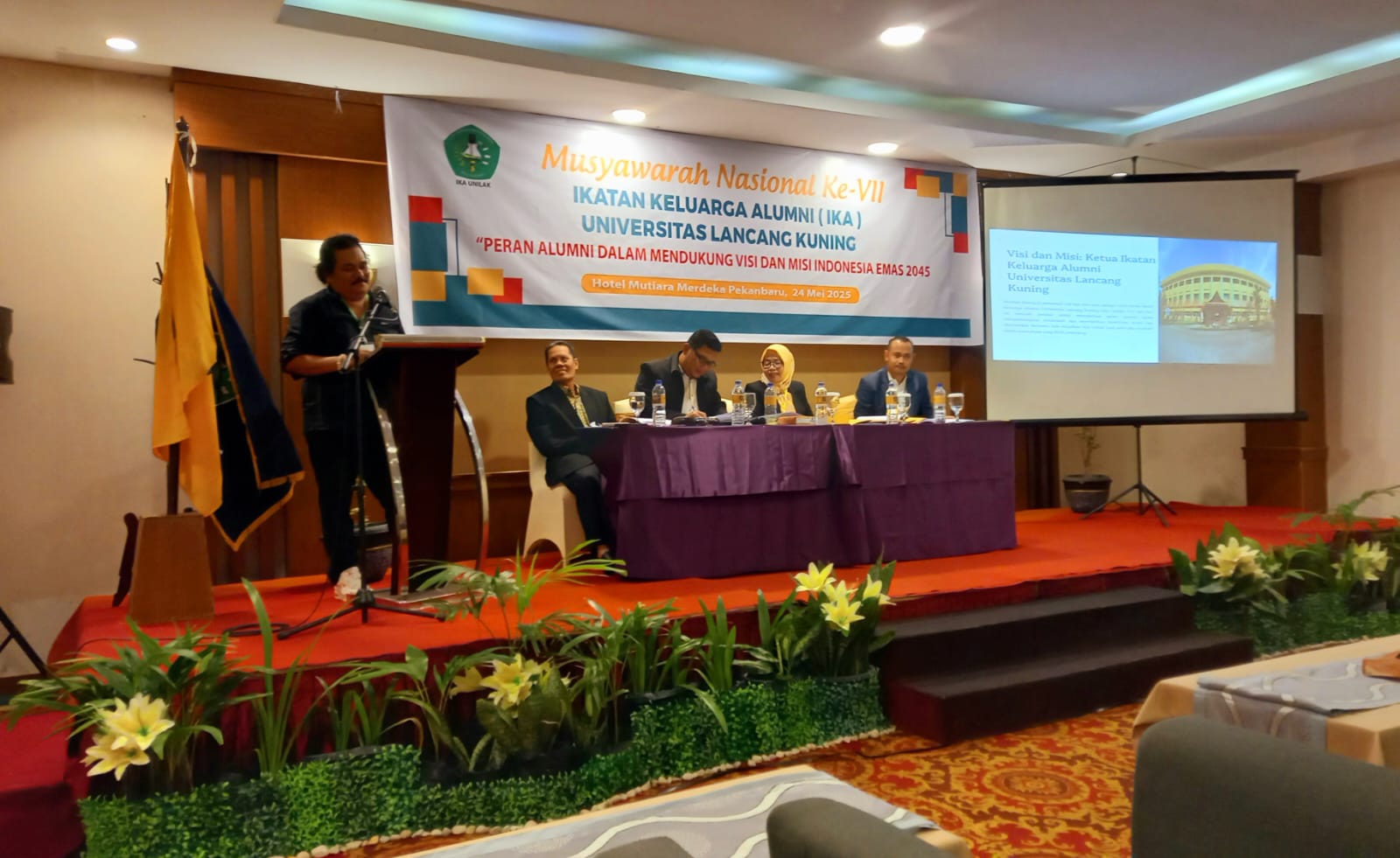 Taniah..! Dr.Imran, ST.M.M terpilih Aklamasi Menakhodai IKA Unilak