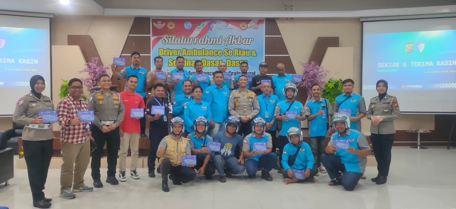 PPAI Bersilaturahmi dan Sosialisasi bersama Ditlantas Polda Riau