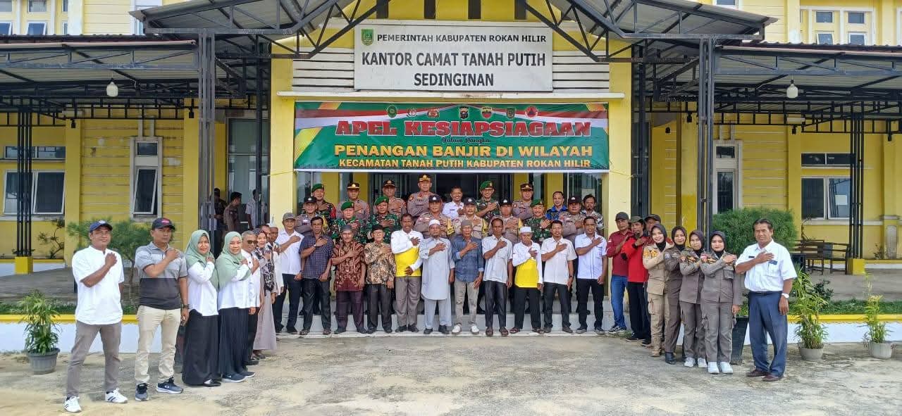 APEL KESIAPAN SIAGAAN PENANGGULANGAN BANJIR DI KECAMATAN TANAH PUTIH