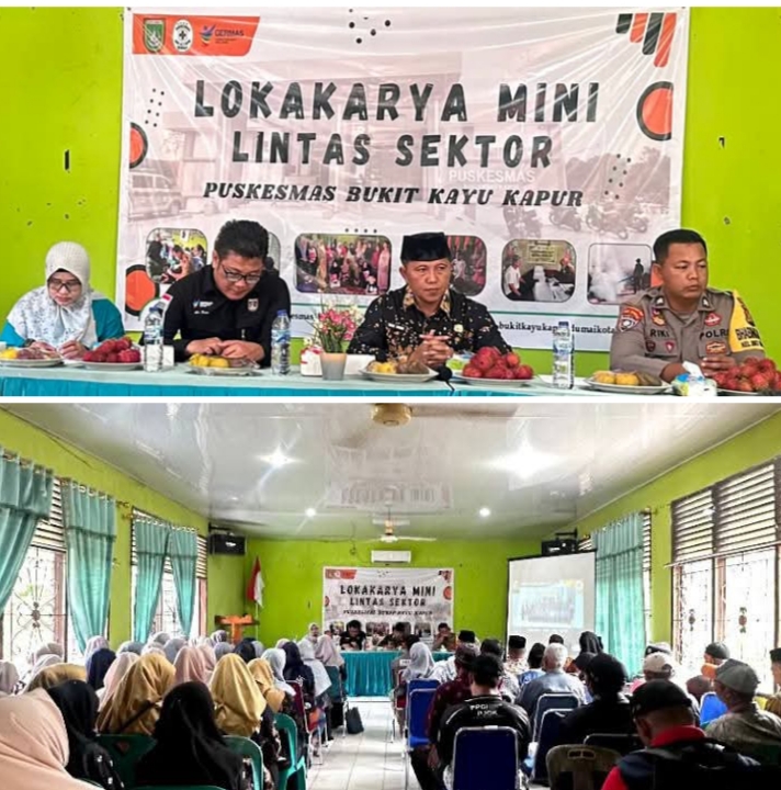 LOKMIN LINSEK Puskesmas Bukit Kayu kapur Tegaskan Komitmen Bersama Tingkatkan Mutu Pelayanan dan Penguatan Kerjadama Lintas Sektoral