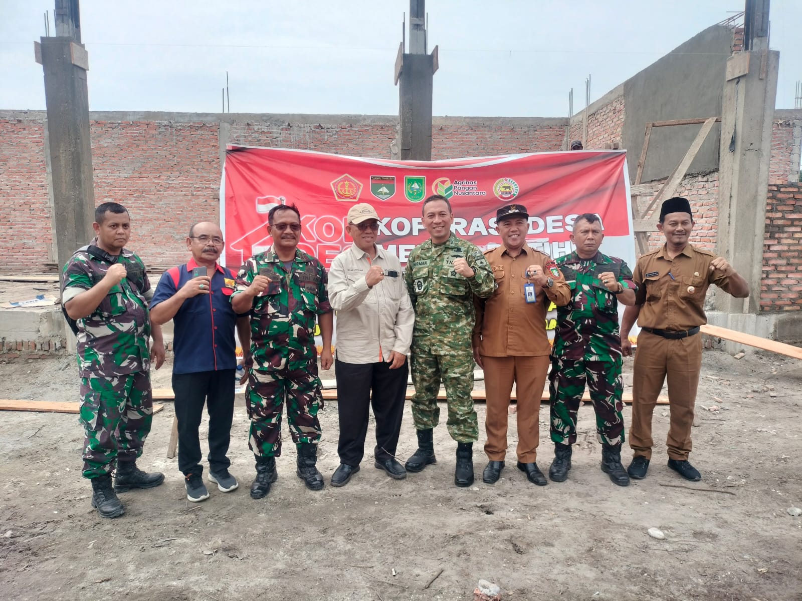 Kodim 0320/Dumai Dukung Pembentukan Koperasi Desa Merah Putih di Kecamatan Bukit Kapur