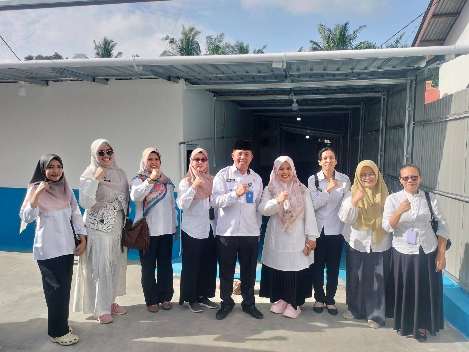 Camat Bukit Kapur Pimpin Peninjauan Lokasi MBG Bukit