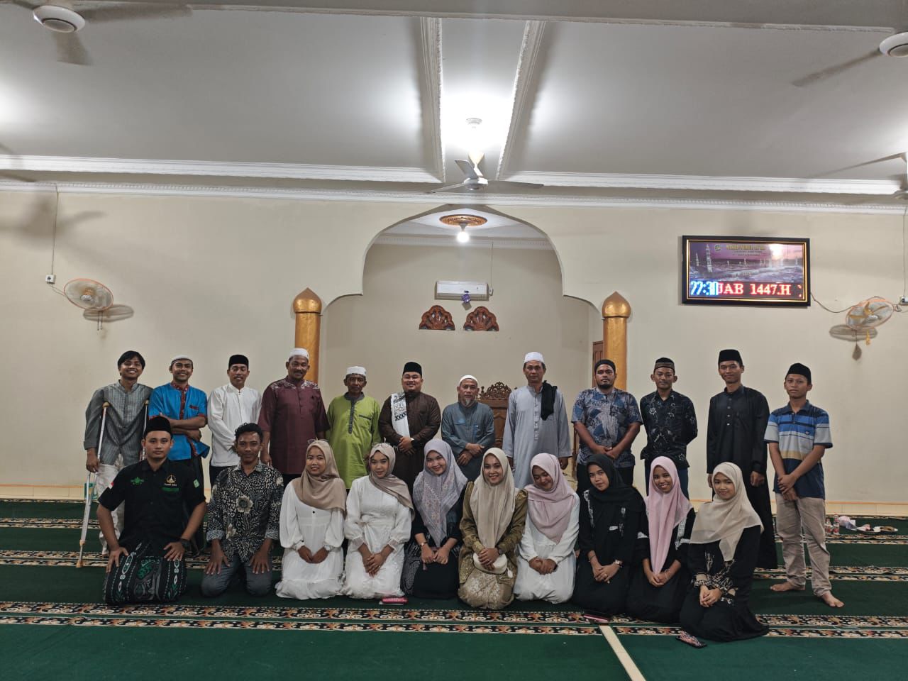 Semangat Regenerasi Pemuda Warnai Peringatan Isra’ Mi’raj di Masjid Nurul Asa'ad Bukit Nenas