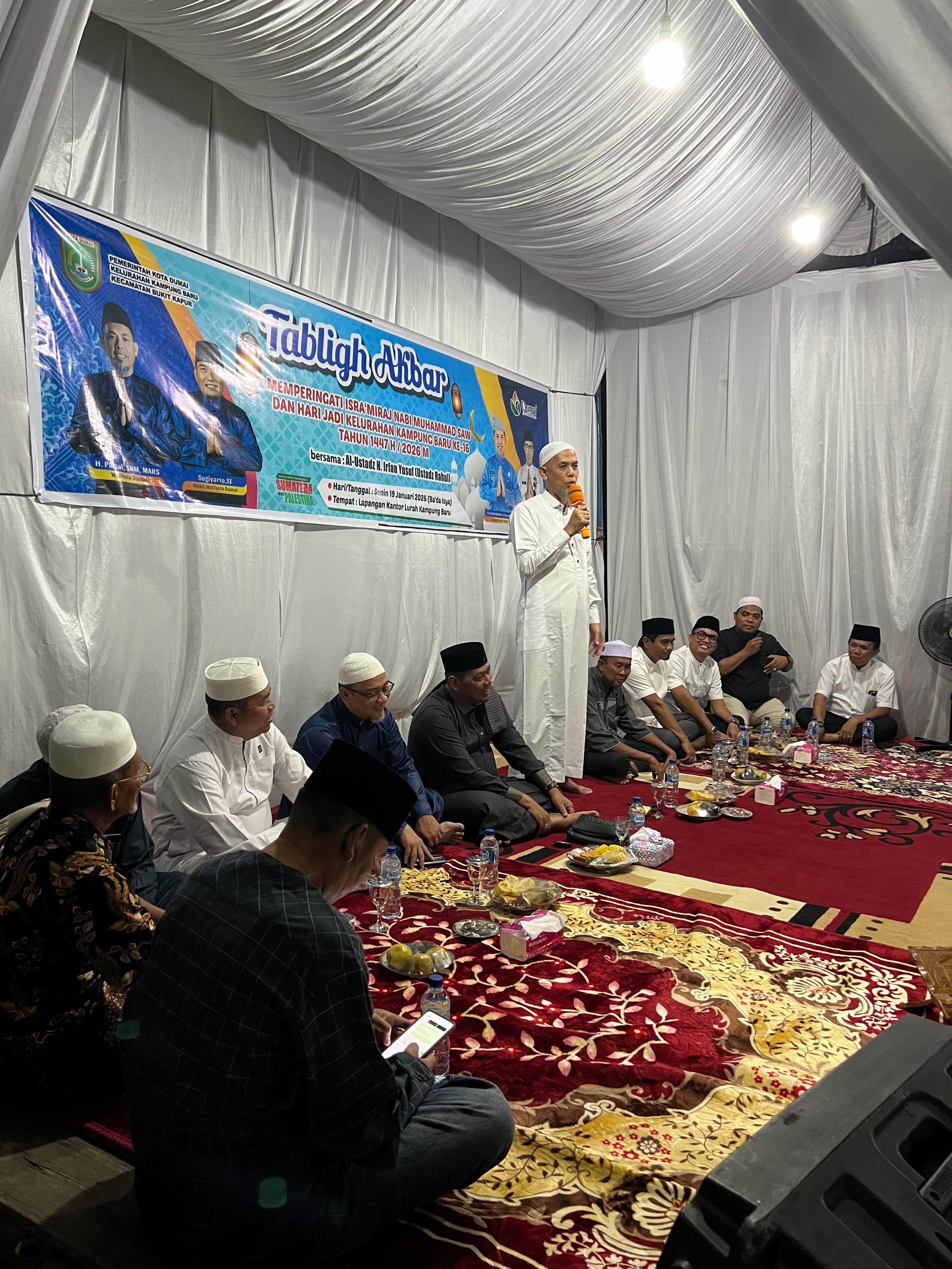 HUT ke-16 Kampung Baru Meriah, Wali Kota Dumai Hadir Bersama Masyarakat