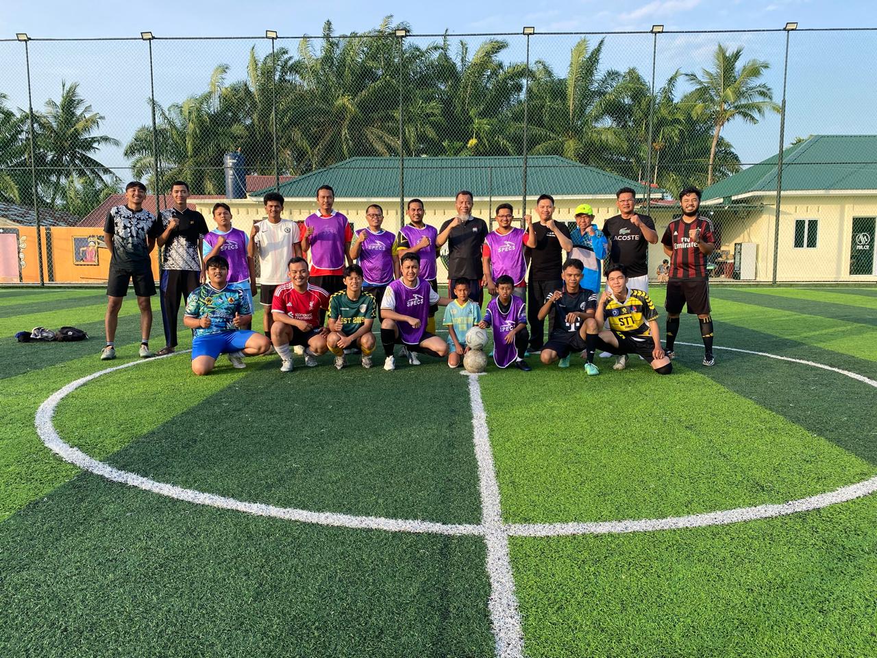 Perkuat Silaturahmi Civitas Akademika, ITB Riau Pesisir Gelar Laga Futsal Dosen–Mahasiswa–Karyawan