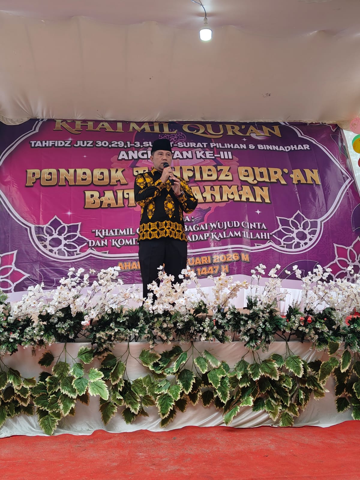 Pondok Tahfidz Qur’an Baiturrahman Gelar Khatmil Qur’an Angkatan ke-III