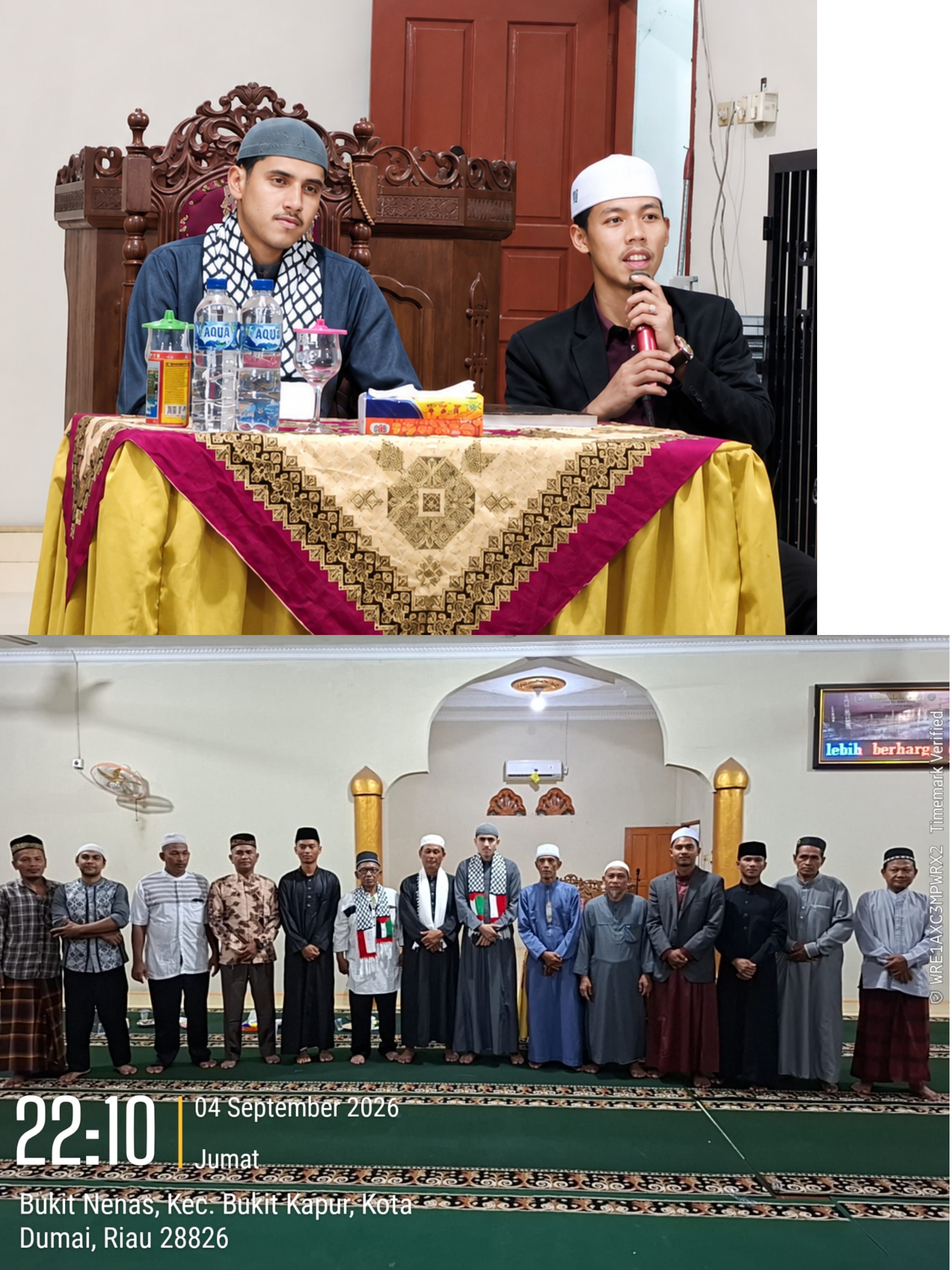 Pertama dalam Sejarah, Masjid Nurul Asaad Bukit Nenas Sambut Dai Asal Gaza dalam Safari Dakwah Palestina